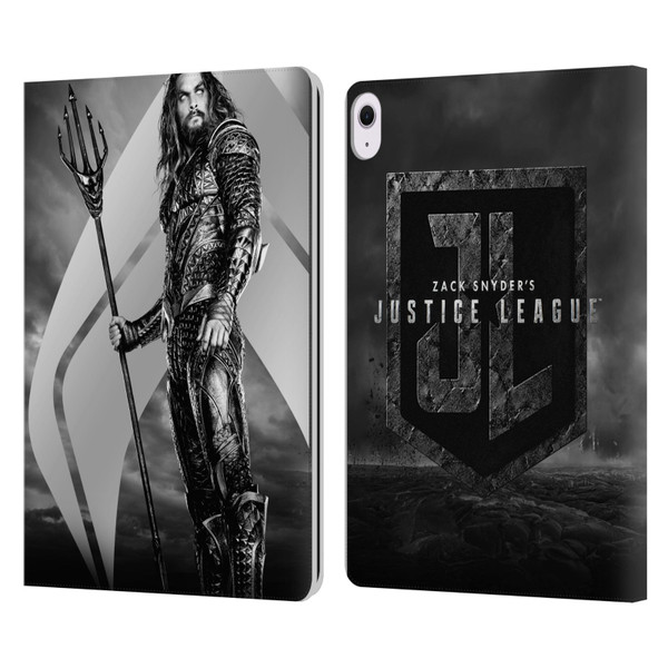 Zack Snyder's Justice League Snyder Cut Character Art Aquaman Leather Book Wallet Case Cover For Apple iPad Air 13 2024