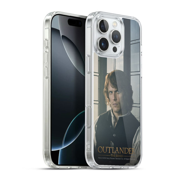 Outlander Characters Jamie Fraser Soft Gel Case for Apple iPhone 16 Pro Max & MagSafe