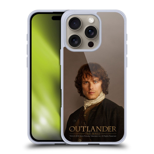 Outlander Characters Jamie Traditional Soft Gel Case for Apple iPhone 16 Pro