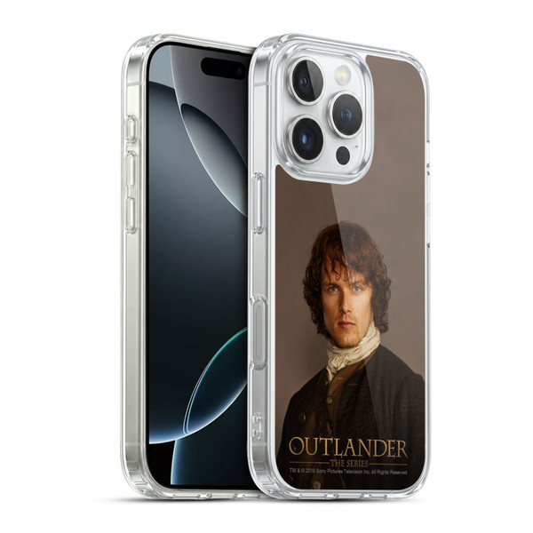 Outlander Characters Jamie Traditional Soft Gel Case for Apple iPhone 16 Pro & MagSafe