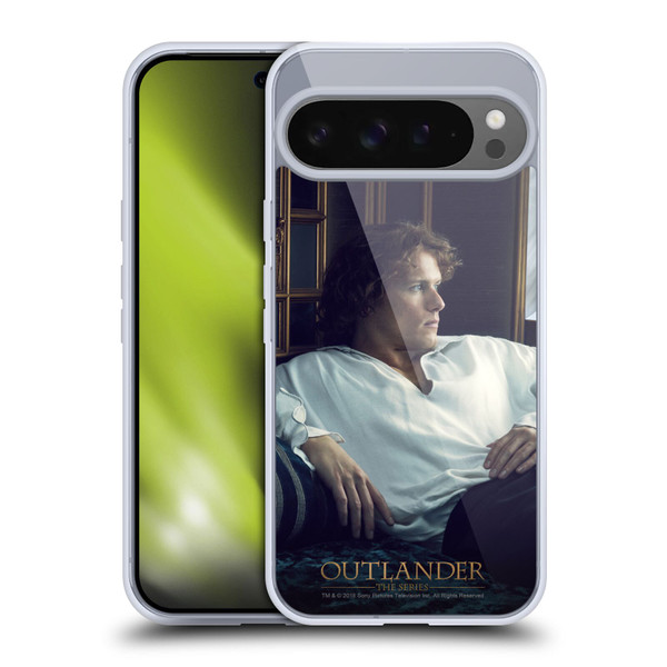 Outlander Characters Jamie White Shirt Soft Gel Case for Google Pixel 9 Pro XL