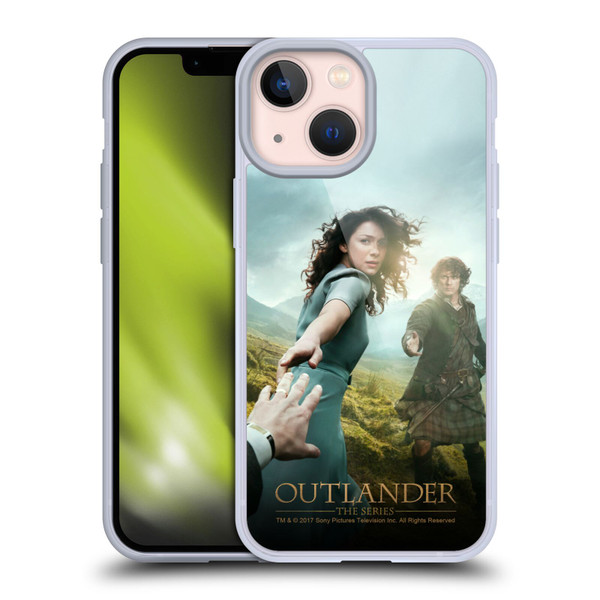Outlander Key Art Season 1 Poster Soft Gel Case for Apple iPhone 13 Mini