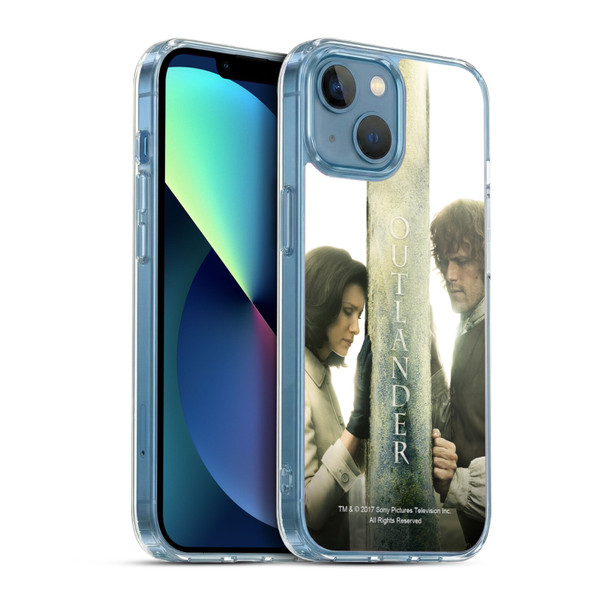 Outlander Key Art Season 3 Poster Soft Gel Case for Apple iPhone 13 Mini & MagSafe
