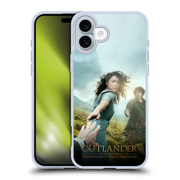 Outlander Key Art Season 1 Poster Soft Gel Case for Apple iPhone 16 Plus