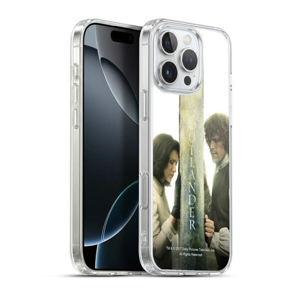 Outlander Key Art Season 3 Poster Soft Gel Case for Apple iPhone 16 Pro Max & MagSafe