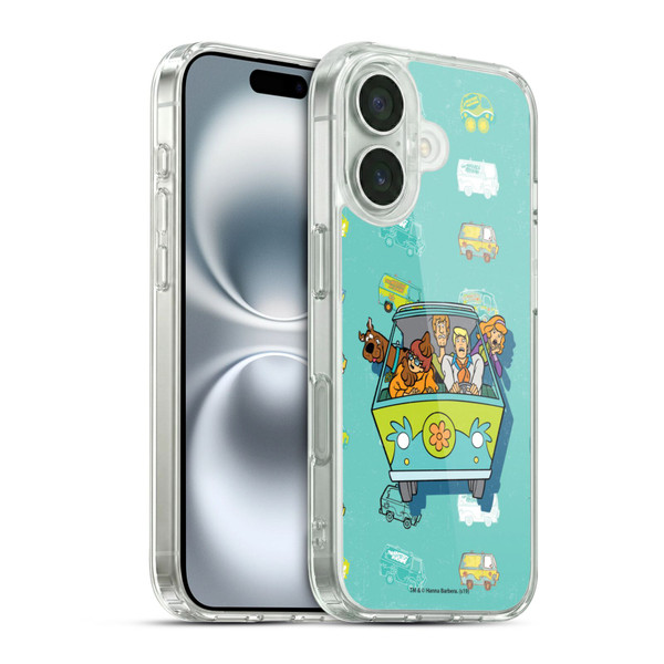 Scooby-Doo 50th Anniversary Mystery Inc. Soft Gel Case for Apple iPhone 16 & MagSafe