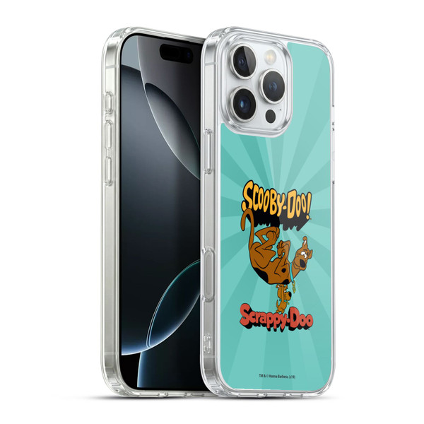 Scooby-Doo 50th Anniversary Scooby And Scrappy Soft Gel Case for Apple iPhone 16 Pro Max & MagSafe