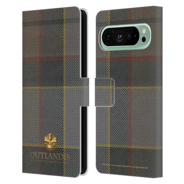 Outlander Tartans Fraser Leather Book Wallet Case Cover For Google Pixel 9 Pro XL