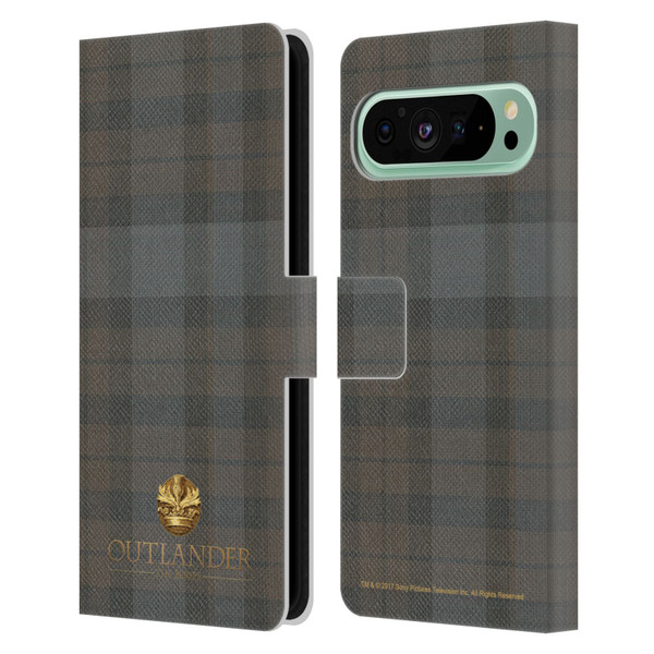 Outlander Tartans Plaid Leather Book Wallet Case Cover For Google Pixel 9 Pro XL