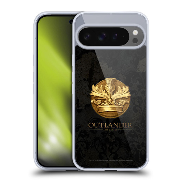 Outlander Seals And Icons Scotland Thistle Soft Gel Case for Google Pixel 9 Pro XL