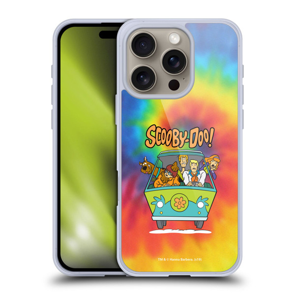 Scooby-Doo Mystery Inc. Tie Dye Soft Gel Case for Apple iPhone 16 Pro