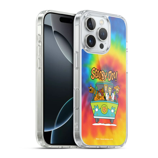 Scooby-Doo Mystery Inc. Tie Dye Soft Gel Case for Apple iPhone 16 Pro & MagSafe