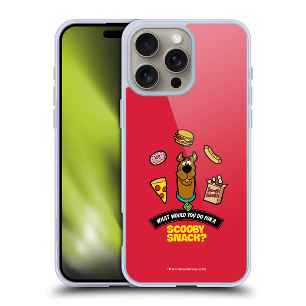 Scooby-Doo Scooby Snack Soft Gel Case for Apple iPhone 16 Pro Max