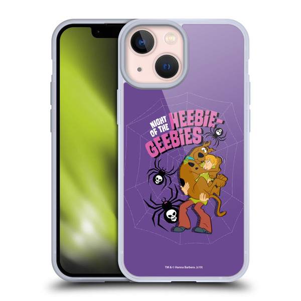 Scooby-Doo Seasons Spiders Soft Gel Case for Apple iPhone 13 Mini