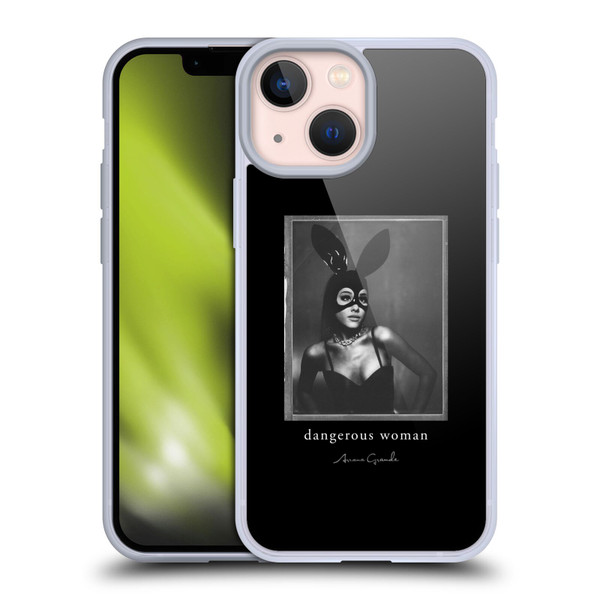 Ariana Grande Dangerous Woman Bunny Soft Gel Case for Apple iPhone 13 Mini