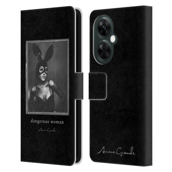 Ariana Grande Dangerous Woman Bunny Leather Book Wallet Case Cover For OnePlus Nord CE 3 Lite 5G