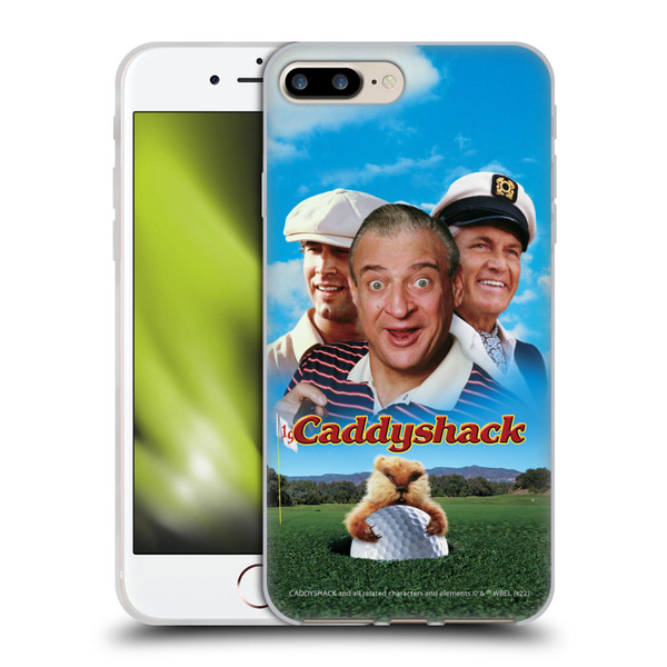 Caddyshack Graphics Poster Soft Gel Case for Apple iPhone 7 Plus / iPhone 8 Plus
