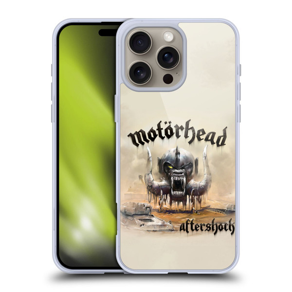 Motorhead Album Covers Aftershock Soft Gel Case for Apple iPhone 16 Pro Max