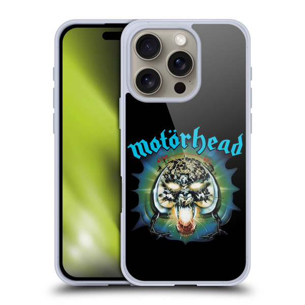 Motorhead Album Covers Overkill Soft Gel Case for Apple iPhone 16 Pro