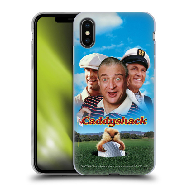 Caddyshack Graphics Poster Soft Gel Case for Apple iPhone XS Max