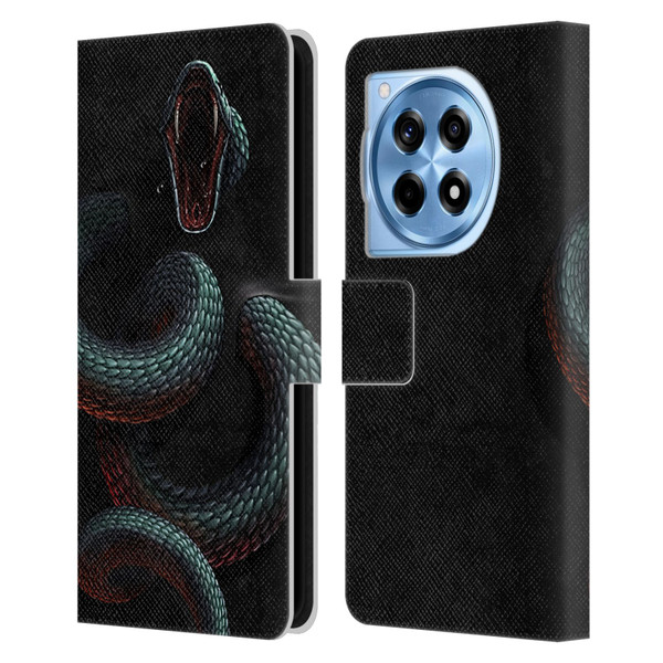 Christos Karapanos Horror 2 Serpent Within Leather Book Wallet Case Cover For OnePlus 12R