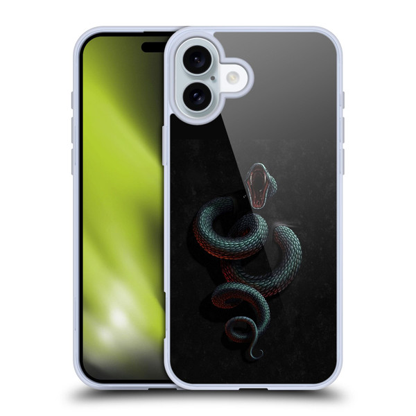 Christos Karapanos Horror 2 Serpent Within Soft Gel Case for Apple iPhone 16 Plus