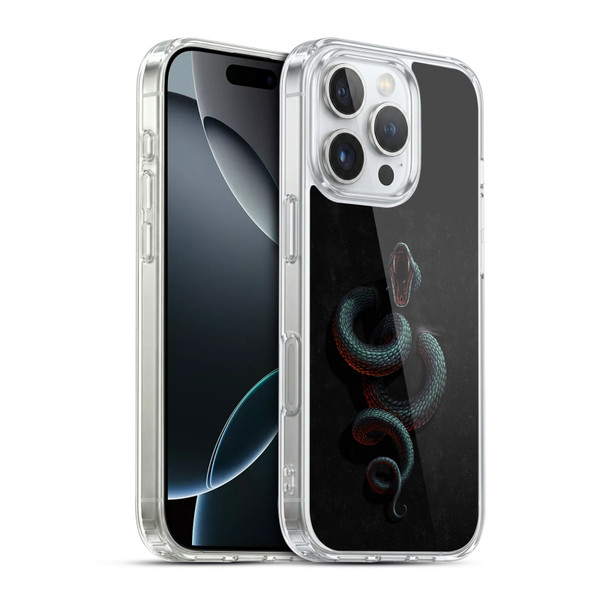 Christos Karapanos Horror 2 Serpent Within Soft Gel Case for Apple iPhone 16 Pro & MagSafe