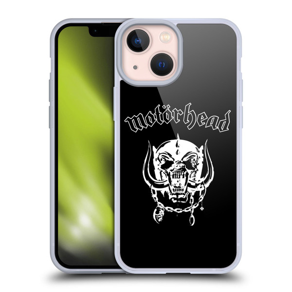 Motorhead Graphics Classic Logo Soft Gel Case for Apple iPhone 13 Mini & MagSafe