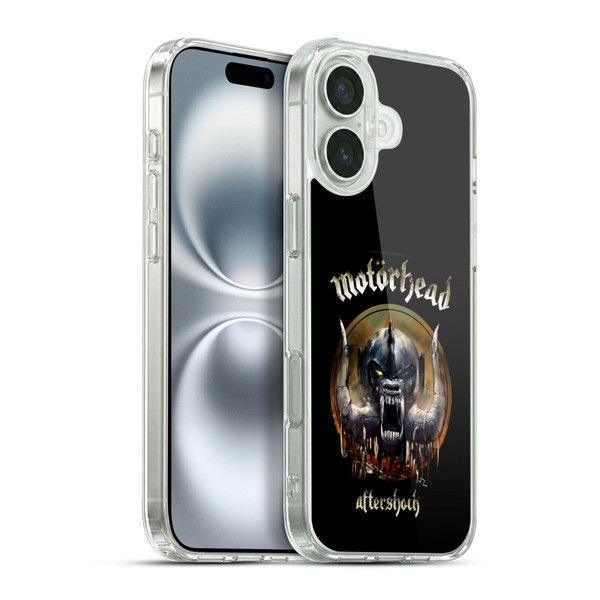 Motorhead Graphics Aftershock Soft Gel Case for Apple iPhone 16 Plus & MagSafe