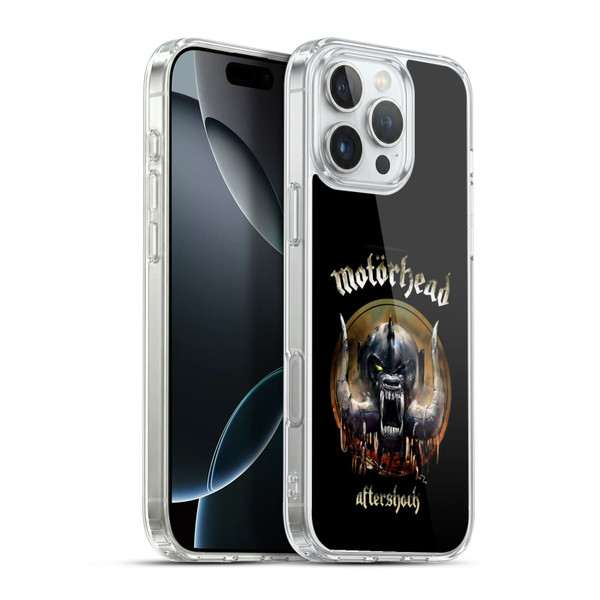 Motorhead Graphics Aftershock Soft Gel Case for Apple iPhone 16 Pro Max & MagSafe