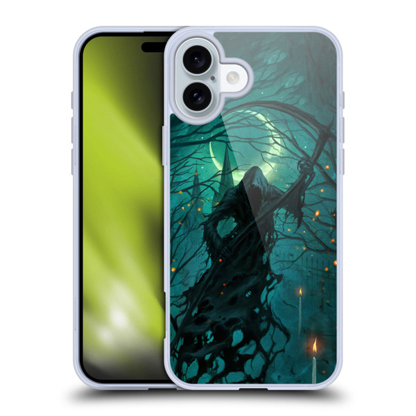 Christos Karapanos Key Art It's Just The Wind Soft Gel Case for Apple iPhone 16 Plus