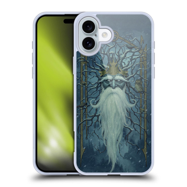 Christos Karapanos Key Art Winter Soft Gel Case for Apple iPhone 16 Plus