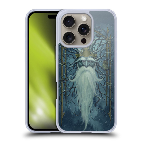 Christos Karapanos Key Art Winter Soft Gel Case for Apple iPhone 16 Pro