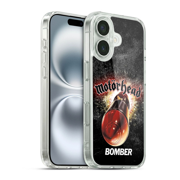 Motorhead Key Art Bomber Soft Gel Case for Apple iPhone 16 & MagSafe