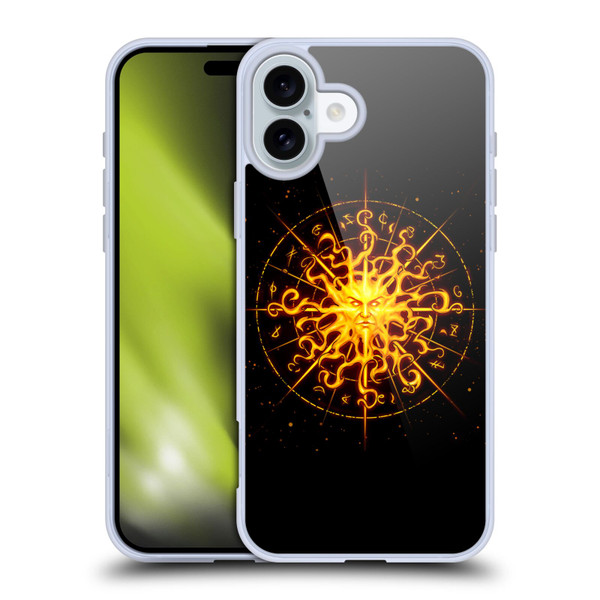 Christos Karapanos Mythical Art Helios Soft Gel Case for Apple iPhone 16 Plus