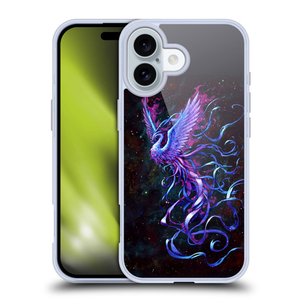 Christos Karapanos Mythical Phoenix Soft Gel Case for Apple iPhone 16