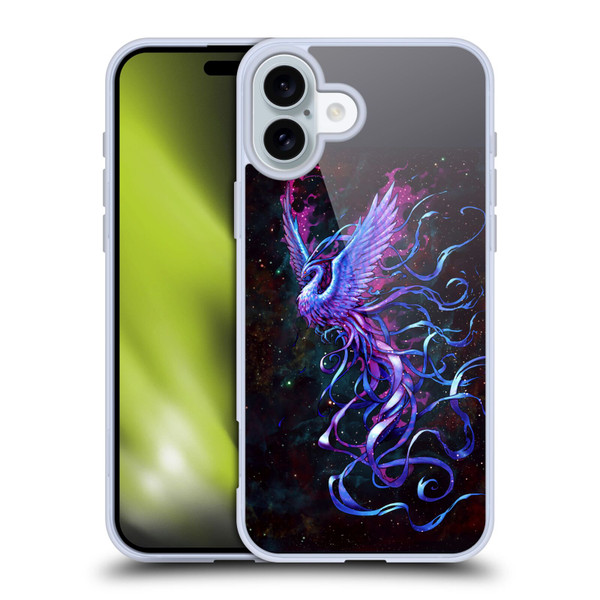 Christos Karapanos Mythical Phoenix Soft Gel Case for Apple iPhone 16 Plus