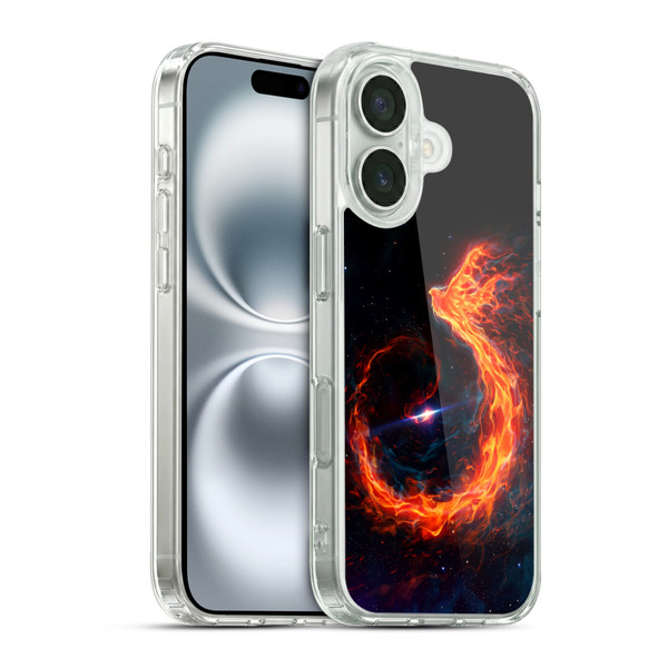 Christos Karapanos Phoenix Out Of Space Soft Gel Case for Apple iPhone 16 & MagSafe