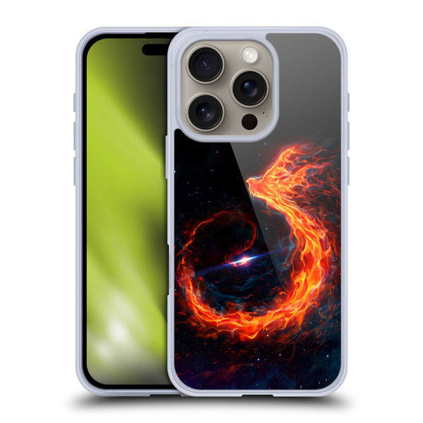 Christos Karapanos Phoenix Out Of Space Soft Gel Case for Apple iPhone 16 Pro