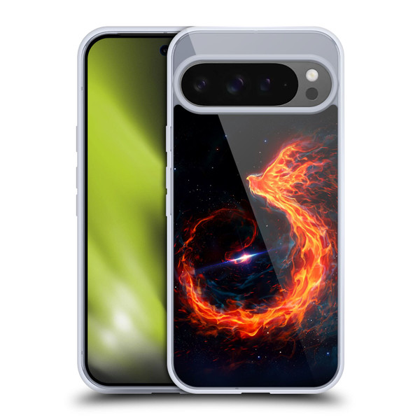 Christos Karapanos Phoenix Out Of Space Soft Gel Case for Google Pixel 9 Pro XL