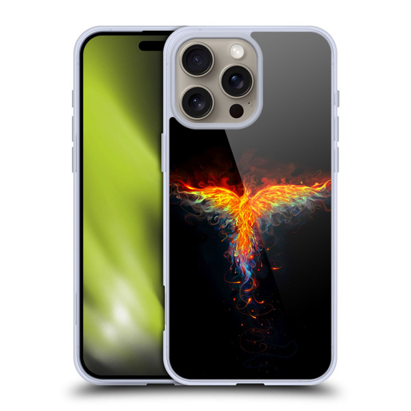 Christos Karapanos Phoenix 2 Bird 3 Soft Gel Case for Apple iPhone 16 Pro Max
