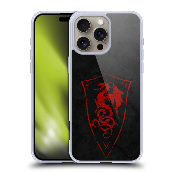 Christos Karapanos Shield Dragon Soft Gel Case for Apple iPhone 16 Pro Max