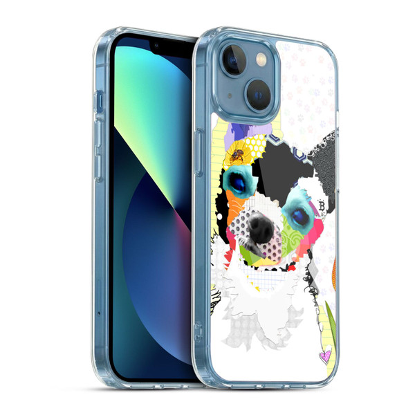 Michel Keck Dogs 2 Chihuahua Soft Gel Case for Apple iPhone 13 Mini & MagSafe