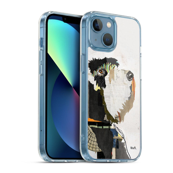 Michel Keck Dogs 2 Schnauzer Soft Gel Case for Apple iPhone 13 Mini & MagSafe