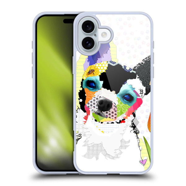 Michel Keck Dogs 2 Chihuahua Soft Gel Case for Apple iPhone 16 Plus
