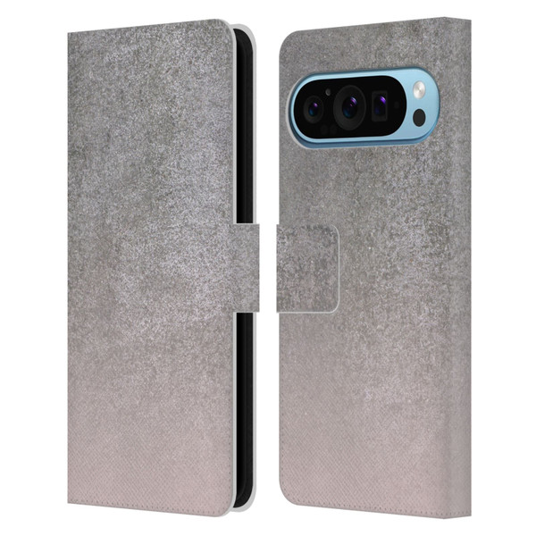 LebensArt Concretes Concrete Leather Book Wallet Case Cover For Google Pixel 9 / Pixel 9 Pro