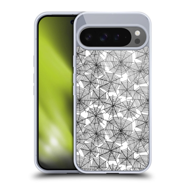 Andrea Lauren Design Assorted Spider Webs Soft Gel Case for Google Pixel 9 Pro XL