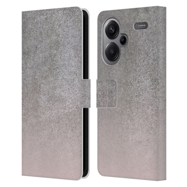 LebensArt Concretes Concrete Leather Book Wallet Case Cover For Xiaomi Redmi Note 13 Pro Plus 5G