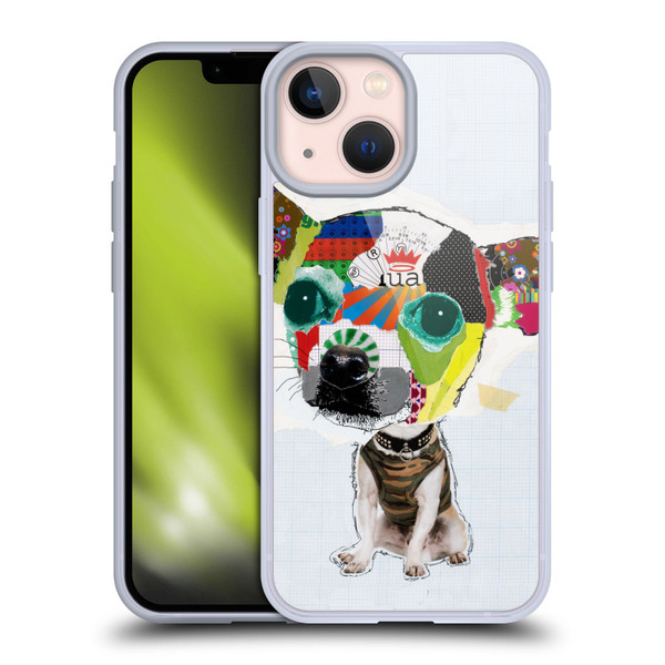 Michel Keck Dogs 3 Chihuahua 2 Soft Gel Case for Apple iPhone 13 Mini