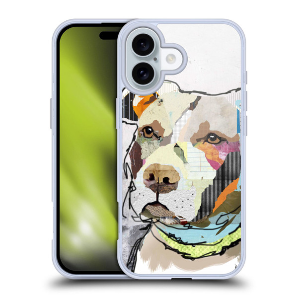 Michel Keck Dogs 3 Pit Bull Soft Gel Case for Apple iPhone 16